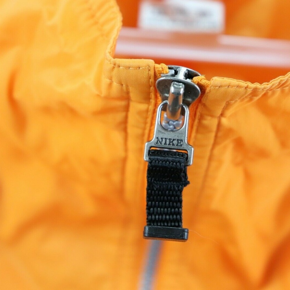 Vintage Nike Air Spell Out Anorak Jacket Orange - Picture 6 of 8